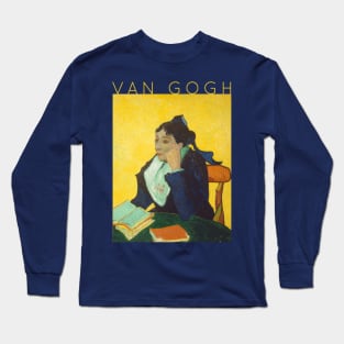 Van Gogh - L'Arlésienne - Madame Joseph-Michel Ginoux Long Sleeve T-Shirt